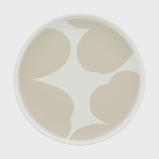 Marimekko Iso Unikko bord Ø20 cm Wit-stro