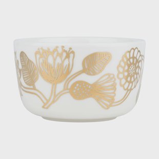 Marimekko Tiara schaal 25 cl Wit-goud