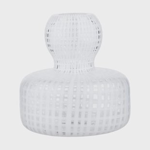 Marimekko Flower vaas Ø10 cm Clear-white