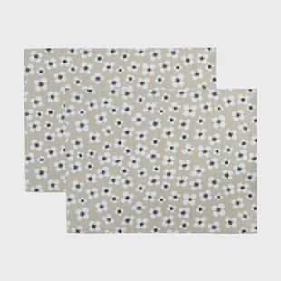 Almedahls Belle Amie placemat 2-pack Beige, 34x45 cm