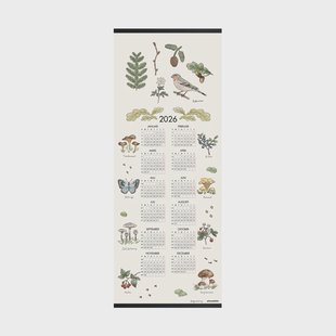 Almedahls Boswandeling kalender 2026 35x90 cm
