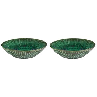 Serax Verde Lanza By Pascale Naessens Serveerschaal&Oslash;22 Set Van 2