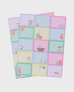 HEMA Naamstickers Sint - 30 stuks