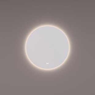 Spiegel Hipp Design SPV 13500 Rond 120x120 cm Met Verlichting Incl. Spiegelverwarming