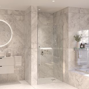 Nisdeur Set Sanivo Vigo 110x200 Chroom