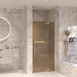 Nisdeur Set Sanivo Vigo Champagne Glas 140x200 RVS Look