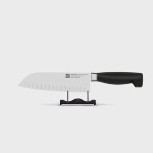 Zwilling - 4 Star Santoku-mes met kuiltjes 180 mm