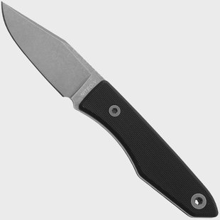 Big Idea Design USA Lookout USA-LO-BLC-NITROV, Stonewashed Nitro-V, Black G10 vaststaand mes, Mak Kelsay design