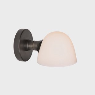 Wandlamp Fuse Single Messing, glas, albast Made By Hand - Woonkamer - Designer - 1 lamp