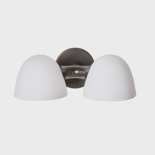 Wandlamp Fuse Double, messing, glas Made By Hand - Woonkamer - Designer - Meerdere lampen