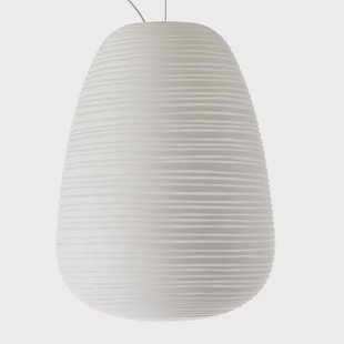Rituals 1 hanglamp Foscarini - Woonkamer - Designer - Glas - Bol
