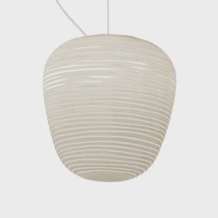 Rituals 3 hanglamp Foscarini - Woonkamer - Designer - Glas - Bol
