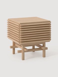 Nachtkastje Pierce van eikenhout