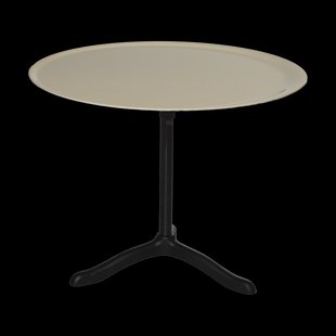 Källemo Cassis salontafel Ø47 cm Black geanodiseerd aluminium-oester