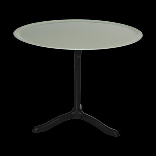 Källemo Cassis salontafel Ø47 cm Black geanodiseerd aluminium-surf green