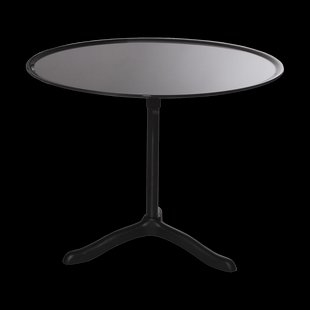 Källemo Cassis salontafel Ø47 cm Black anodized aluminum-black
