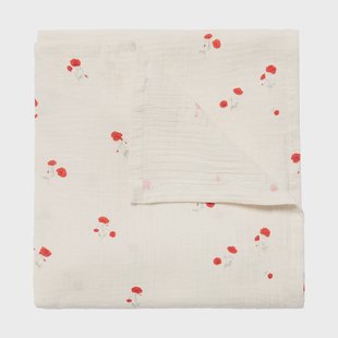 Garbo&Friends Poppy Muslin swaddle deken 110x110 cm