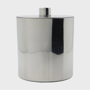 House Doctor Kett ijsemmer Ø15,5x16 cm Zilverkleurige afwerking