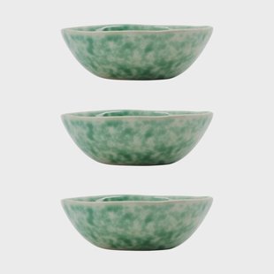 House Doctor Diva schaal 4 cl 3-pack Groen