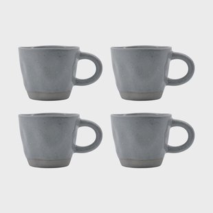 House Doctor Vida mok 29 cl 4-pack Lichtblauw