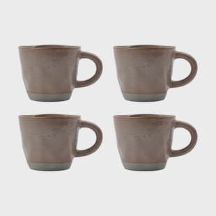 House Doctor Vida mok 29 cl 4-pack Roze