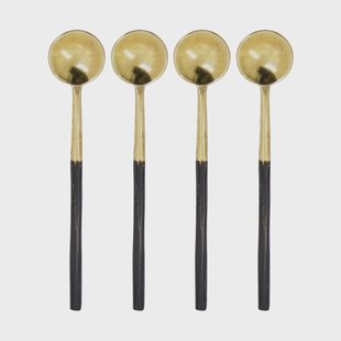 House Doctor House Doctor lepel 4-pack Antiek messing