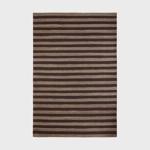 House Doctor Block mat bruin-naturel 200x300 cm