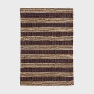 House Doctor Block mat bruin-naturel 85x130 cm