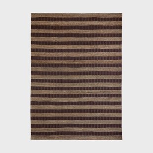 House Doctor Block mat bruin-naturel 160x230 cm