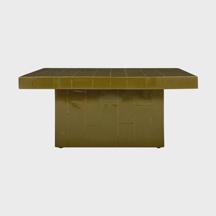House Doctor Brick salontafel 100x100x44 cm Groen