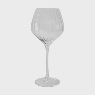 House Doctor Rill rode wijnglas 54 cl Transparant