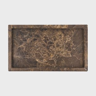 House Doctor Able decoratietray Bruin