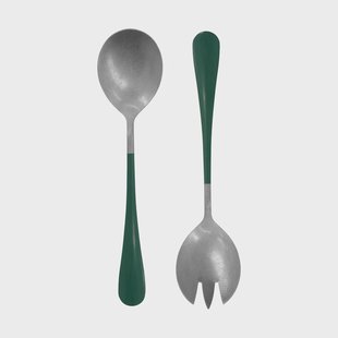 Nicolas Vahé Nicolas Vahé saladebestek 2 delen Groen