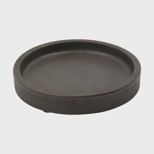 Meraki Datura zeephouder Ø12,5 cm Donkergrijs