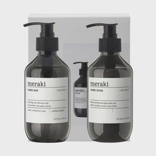 Meraki Meraki geschenkset, handzeep en handlotion Zijdezachte Mist