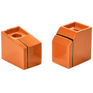 Serax Silos Kandelaar Set Van 2 Orange