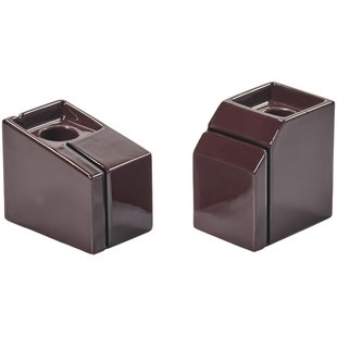 Serax Silos Kandelaar Set Van 2 Burgundy