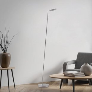 Paul Neuhaus LED vloerlamp Akku-Bente, grijs, CCT, USB-C