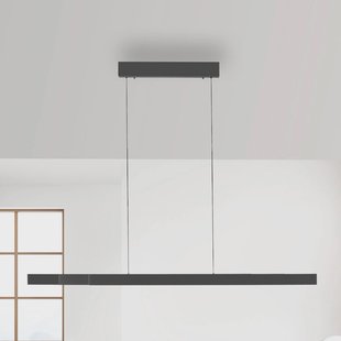Paul Neuhaus LED hanglamp Adriana Square, grijs, up/down