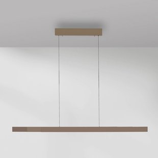 Paul Neuhaus LED hanglamp Adriana Square, brons, up/down