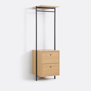 Dressingmodule met halve hangkast en 2 lades, Talist