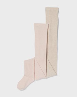 HEMA Kindermaillot structuur - 2 stuks lichtroze (lichtroze)