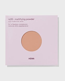 HEMA Navulling mattifying powder 23 warm beige