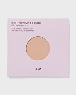 HEMA Navulling mattifying powder 19 cool beige