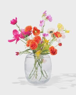 HEMA Vaas ⌀8.2x21.8 glas transparant (transparant)