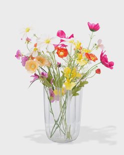 HEMA Vaas 27cm glas transparant (transparant)