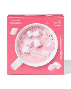 HEMA Roze choco bomb met marshmallows 45g