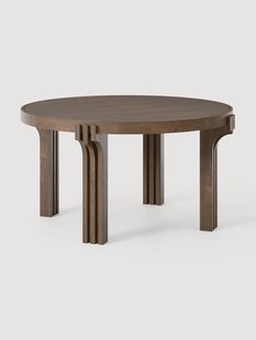 Ronde houten eettafel Nolan, verschillende formaten