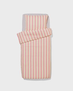 HEMA Dekbedovertrek 140x200/220cm tompouce (multi)