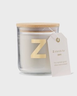 HEMA Kaars in glas Ø8x10cm letter Z